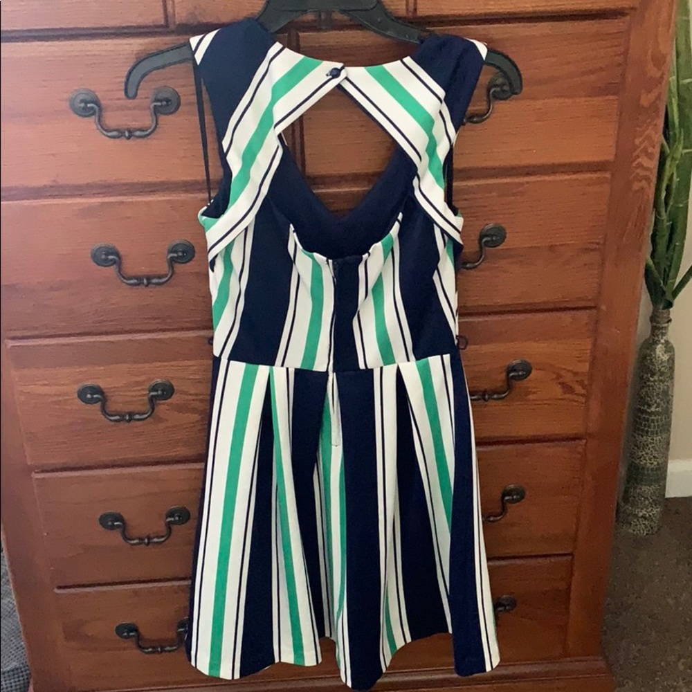 Spring Stripe Dress - Picture 2 of 2